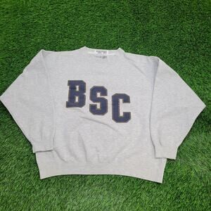 Vintage BSC Sweatshirt Womens XL 25x23 Baggy Gear-For-Sports